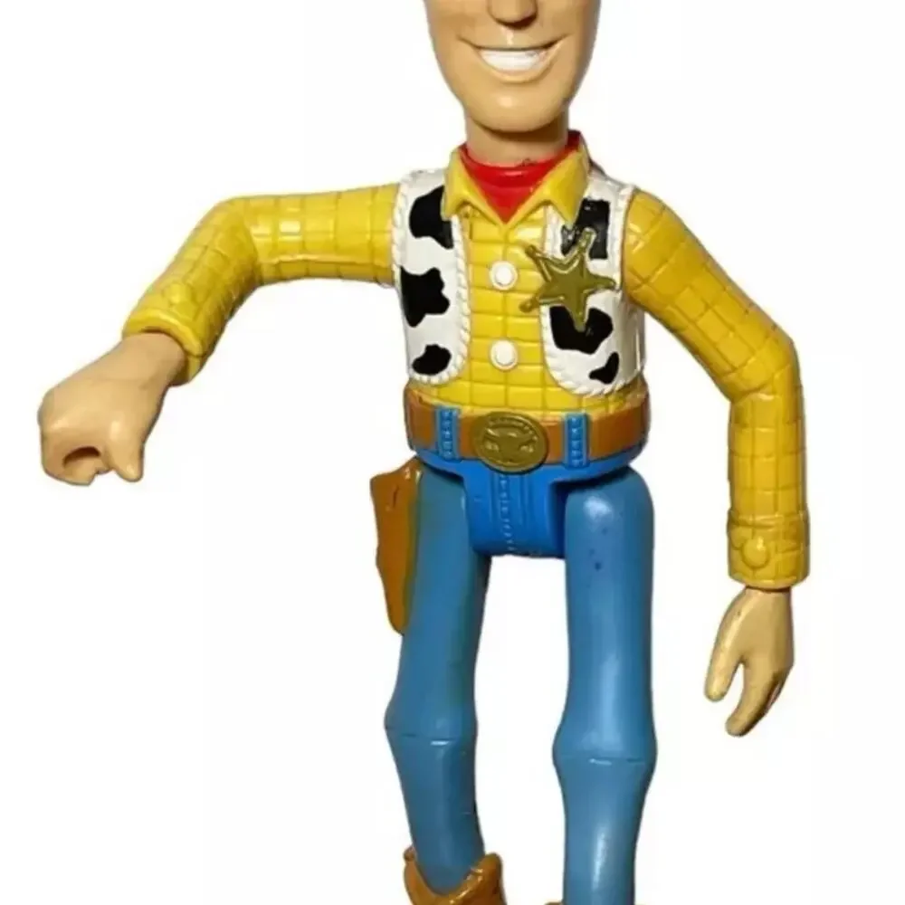 Toy Story Movie Woody Cowboy Burger King Kids Club Toys No Rope 90's‎ toy pixar